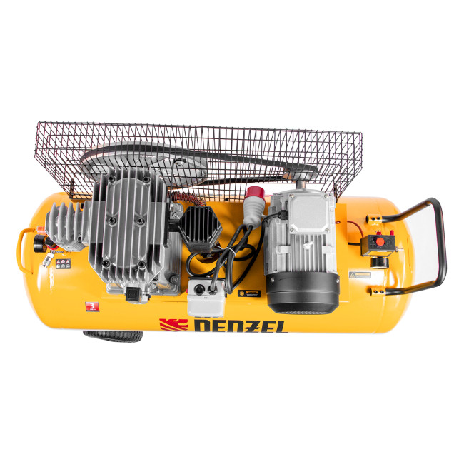 Компрессор воздушный, ременный привод BCI4000-T/200, 4.0 кВт, 200 литров, 690 л/мин Denzel в Казани