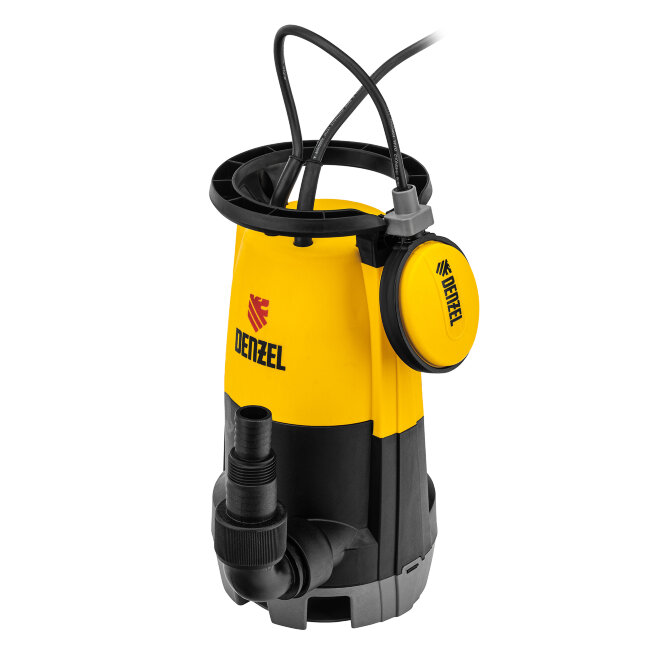 Дренажный насос для чистой и грязной воды DP450S, 450 Вт, напор 6 м, 12000 л/ч Denzel в Казани
