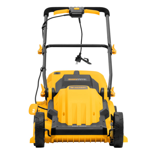 Газонокосилка электрическая GMC-2000, шир. 44см, 2000 Вт, 6 уров., травосб. 45 л Denzel в Казани Газонокосилка электрическая GMC-2000, шир. 44см, 2000 Вт, 6 уров., травосб. 45 л Denzel в Казани