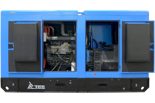 Дизельный генератор ТСС АД-150С-Т400 в шумозащитном кожухе с АВР в Казани