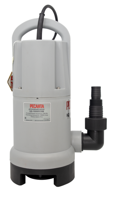Дренажный насос Ресанта НД-15500П/35B в Казани