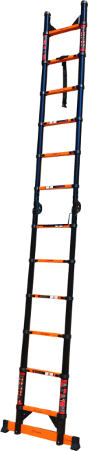 Лестница телескопическая трансформер стальная 3,3/6,6 м TM-5066C в Казани