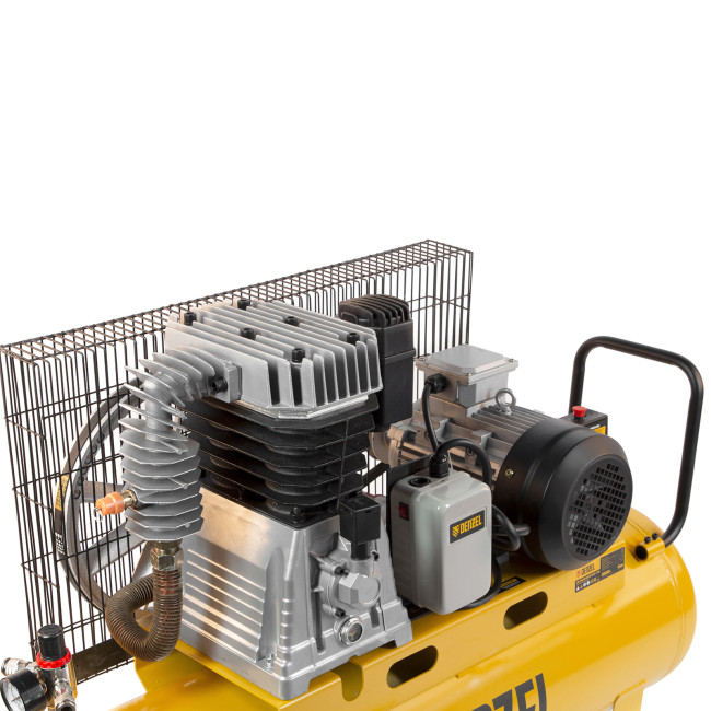 Компрессор воздушный, ременный привод BCI5500-T/200, 5.5 кВт, 200 литров, 850 л/мин Denzel в Казани