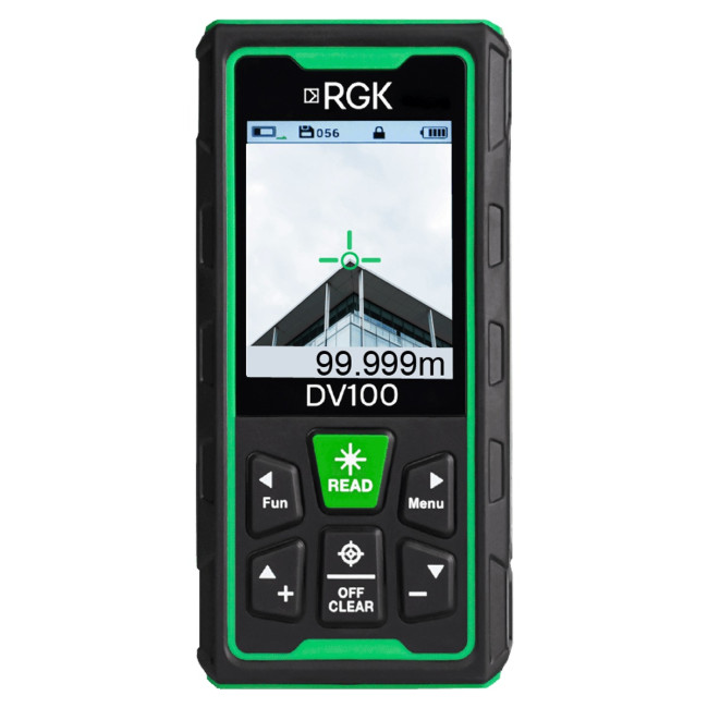 Лазерный дальномер с видоискателем RGK DV100 с калибровкой в Казани