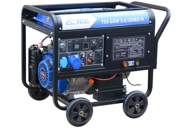 Инверторный бензиновый сварочный генератор TSS GGW 5.0/200ED-R в Казани