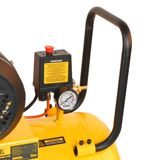 Компрессор воздушный, ременный привод BCI5500-T/270, 5.5 кВт, 270 литров, 850 л/мин Denzel в Казани