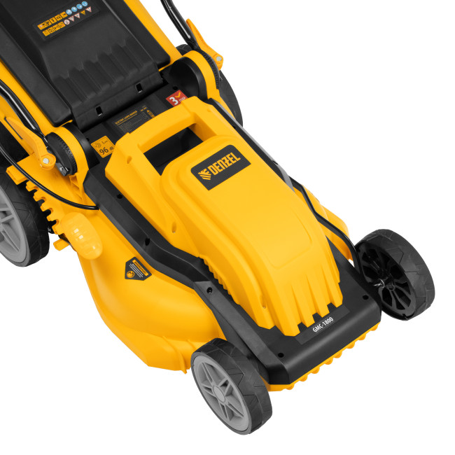 Газонокосилка электрическая GMC-1800, шир. 38см, 1800 Вт, 6 уров., травосб. 35 л Denzel в Казани