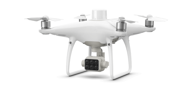 Квадрокоптер DJI Phantom 4 Multispectral + Мобильная станция D-RTK 2 High Precision GNSS в Казани