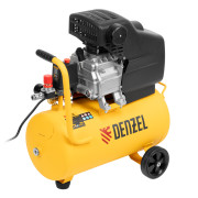 Компрессор воздушный DC1500/24, прямой привод, 1.5 кВт, 24 литра, 220 л/мин Denzel Компрессор воздушный DC1500/24, прямой привод, 1.5 кВт, 24 литра, 220 л/мин Denzel