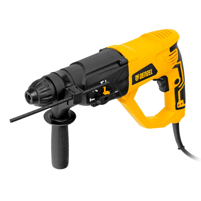Перфоратор электрический RH-1050-26, SDS-plus, 1050 Вт, 3.2 Дж, 3 плюс 1 режим Denzel в Казани