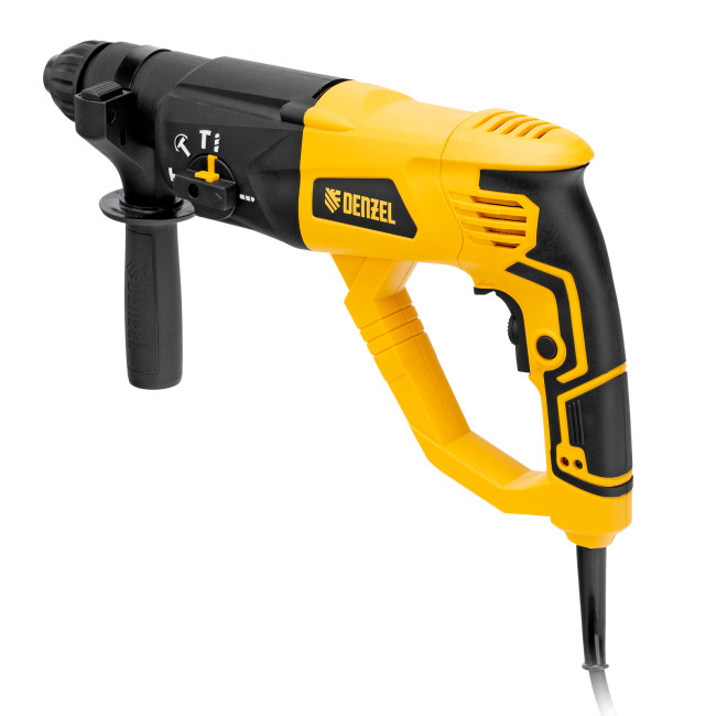Перфоратор электрический RH-1050-26, SDS-plus, 1050 Вт, 3.2 Дж, 3 плюс 1 режим Denzel в Казани