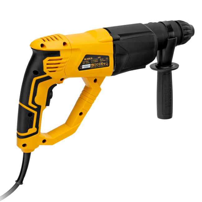 Перфоратор электрический RH-1050-26, SDS-plus, 1050 Вт, 3.2 Дж, 3 плюс 1 режим Denzel в Казани