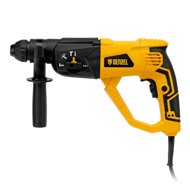 Перфоратор электрический RH-1050-26, SDS-plus, 1050 Вт, 3.2 Дж, 3 плюс 1 режим Denzel в Казани