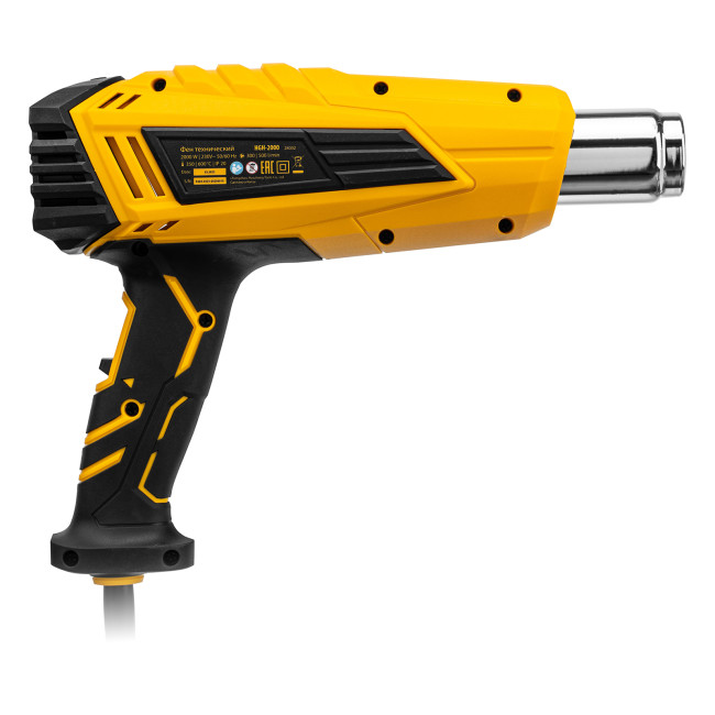 Фен технический HGH-2000, 2000 Вт, 2 режима Denzel в Казани