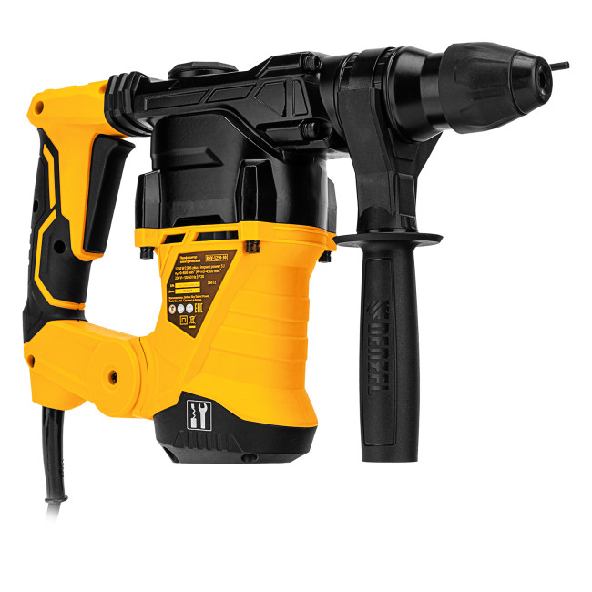 Перфоратор электрический RHV-1250-30, SDS-plus, 1250 Вт, 5 Дж, 3 плюс 1 режим Denzel в Казани