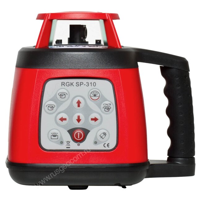 Комплект: ротационный нивелир RGK SP-310 + элевационный штатив RGK SH-170 в Казани