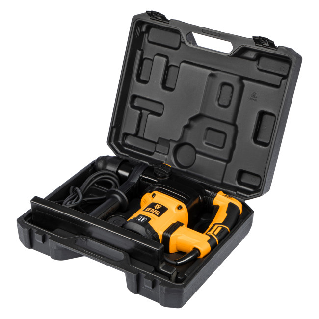 Перфоратор электрический RHV-1050-38-max, SDS-max, 1050 Вт, 10 Дж, 2 плюс 1 режим Denzel в Казани