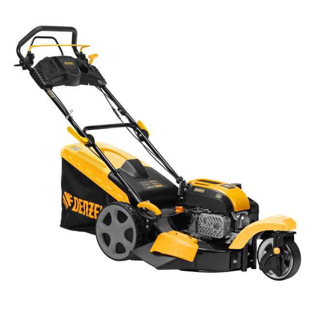 Бензиновая газонокосилка GLT-460SP-T, Trike 149 см3, 46 см, привод, панель, 60л Denzel в Казани Бензиновая газонокосилка GLT-460SP-T, Trike 149 см3, 46 см, привод, панель, 60л Denzel в Казани