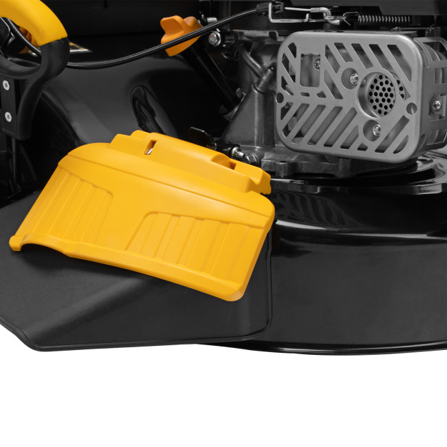 Бензиновая газонокосилка GLT-460SP-T, Trike 149 см3, 46 см, привод, панель, 60л Denzel в Казани Бензиновая газонокосилка GLT-460SP-T, Trike 149 см3, 46 см, привод, панель, 60л Denzel в Казани