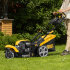 Бензиновая газонокосилка GLT-460SP-T, Trike 149 см3, 46 см, привод, панель, 60л Denzel  в Казани
