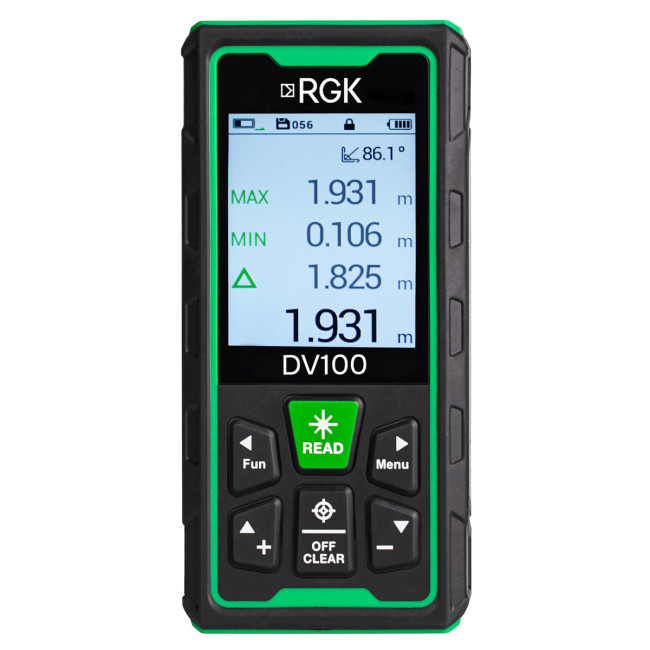 Лазерный дальномер с видоискателем RGK DV100 в Казани Лазерный дальномер с видоискателем RGK DV100 в Казани