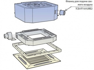 Toshiba Panel should be overed (TCB-FF101URE2) в Казани