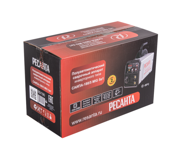 Сварочный полуавтомат САИПА-180/5 MIG 5в1 Ресанта в Казани Сварочный полуавтомат САИПА-180/5 MIG 5в1 Ресанта в Казани