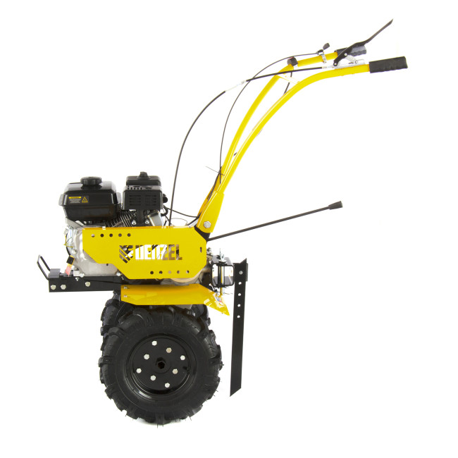 Мотоблок DPT-170, 7 л.с, ременное сцепление, ширина 85 см, глубина 35 см, фрез 3 х 3, ШОМ, передачи 2В/1Н Denzel в Казани