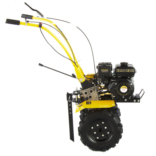 Мотоблок DPT-170, 7 л.с, ременное сцепление, ширина 85 см, глубина 35 см, фрез 3 х 3, ШОМ, передачи 2В/1Н Denzel в Казани