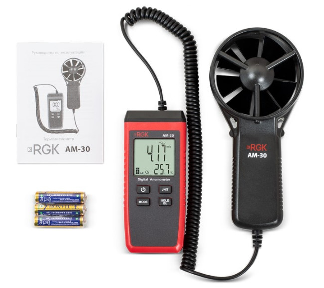Термоанемометр RGK AM-30 в Казани