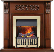 Каминокомплект Venice - Махагон коричневый антик с очагом Danville Brass FB2