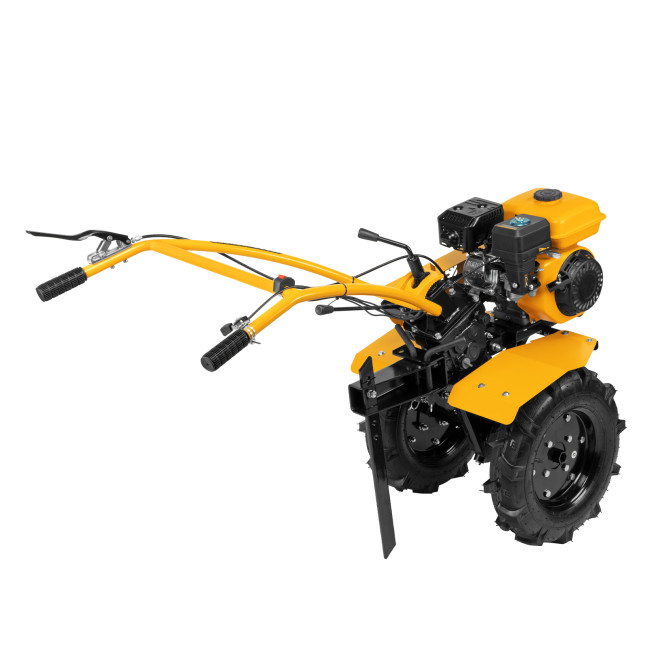 Мотоблок DPT-270, 7 л.с, ременное сцепление, ширина 85 см, глубина 35 см, фрез 3 х 4, ШОМ, передачи 2В/1Н Denzel в Казани