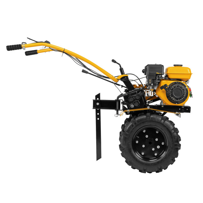 Мотоблок DPT-270, 7 л.с, ременное сцепление, ширина 85 см, глубина 35 см, фрез 3 х 4, ШОМ, передачи 2В/1Н Denzel в Казани