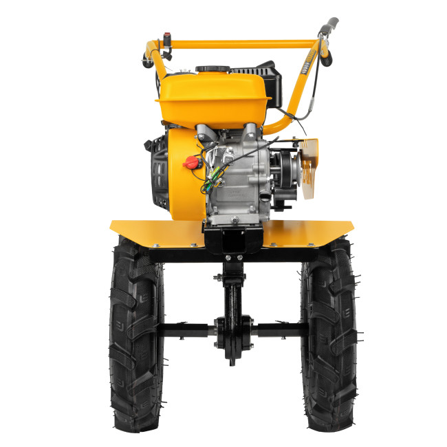 Мотоблок DPT-270, 7 л.с, ременное сцепление, ширина 85 см, глубина 35 см, фрез 3 х 4, ШОМ, передачи 2В/1Н Denzel в Казани