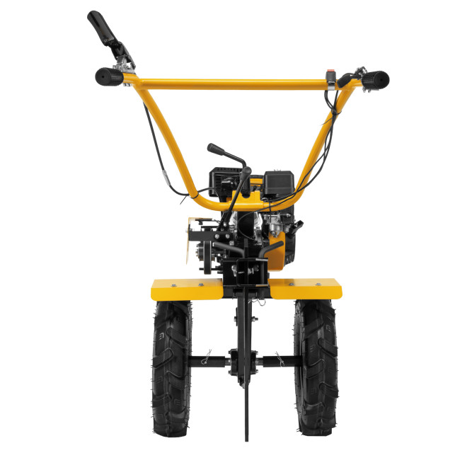 Мотоблок DPT-270, 7 л.с, ременное сцепление, ширина 85 см, глубина 35 см, фрез 3 х 4, ШОМ, передачи 2В/1Н Denzel в Казани