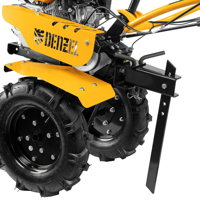 Мотоблок DPT-270, 7 л.с, ременное сцепление, ширина 85 см, глубина 35 см, фрез 3 х 4, ШОМ, передачи 2В/1Н Denzel в Казани