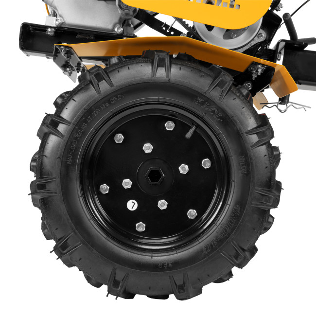 Мотоблок DPT-270, 7 л.с, ременное сцепление, ширина 85 см, глубина 35 см, фрез 3 х 4, ШОМ, передачи 2В/1Н Denzel в Казани