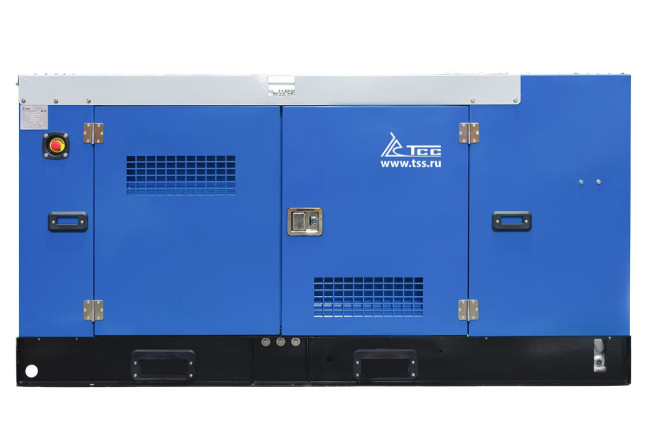 Дизельный генератор ТСС АД-50С-Т400  в шумозащитном кожухе в Казани