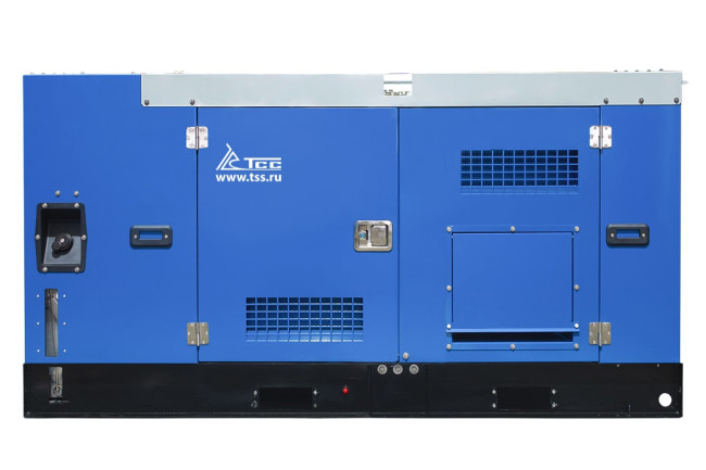 Дизельный генератор ТСС АД-50С-Т400  в шумозащитном кожухе в Казани