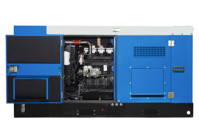 Дизельный генератор ТСС АД-50С-Т400  в шумозащитном кожухе в Казани