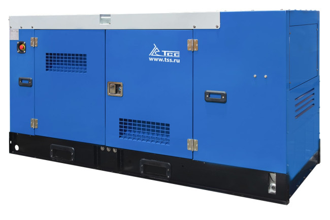 Дизельный генератор ТСС АД-50С-Т400  в шумозащитном кожухе в Казани