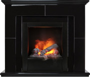 Каминокомплект Suite Black - Черный лак с очагом Engine 56-400