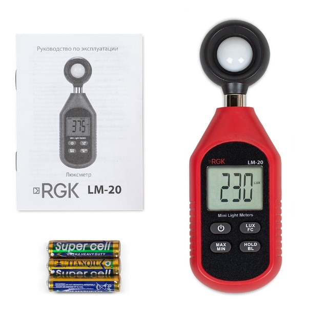 Люксметр RGK LM-20 в Казани