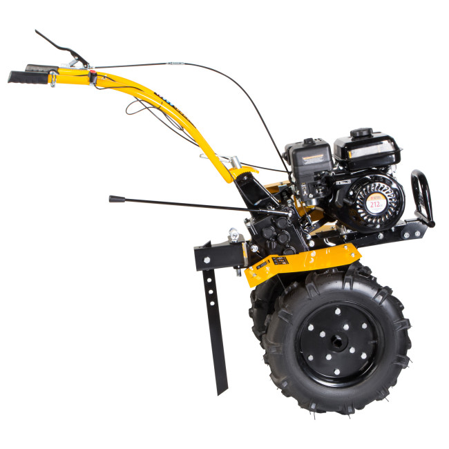 Мотоблок DPT-470, 7 л.с, ременное сцепление, ширина 85 см, глубина 35 см, фрез 3 х 4, ШОМ, передачи 3В/1Н Denzel в Казани