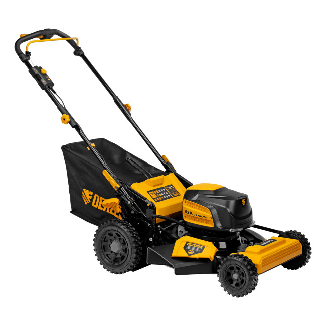 Газонокосилка аккумуляторная бесщет., RLMS560-62, привод, 560 мм, Li-ion, 62В Denzel в Казани