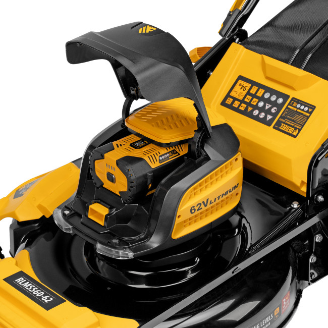 Газонокосилка аккумуляторная бесщет., RLMS560-62, привод, 560 мм, Li-ion, 62В Denzel в Казани