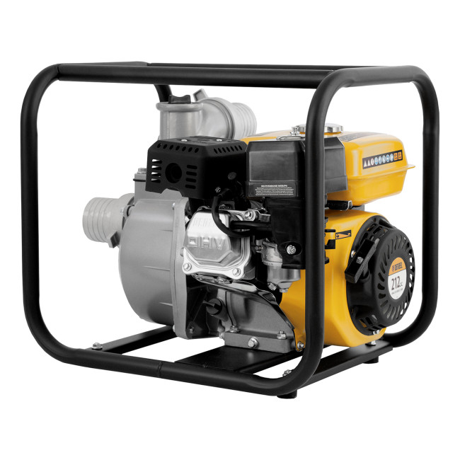 Мотопомпа бензиновая для чистой воды PX-80, 7 л.с, 3", 1000 л/мин, глубина 8 м, напор 30 м Denzel в Казани