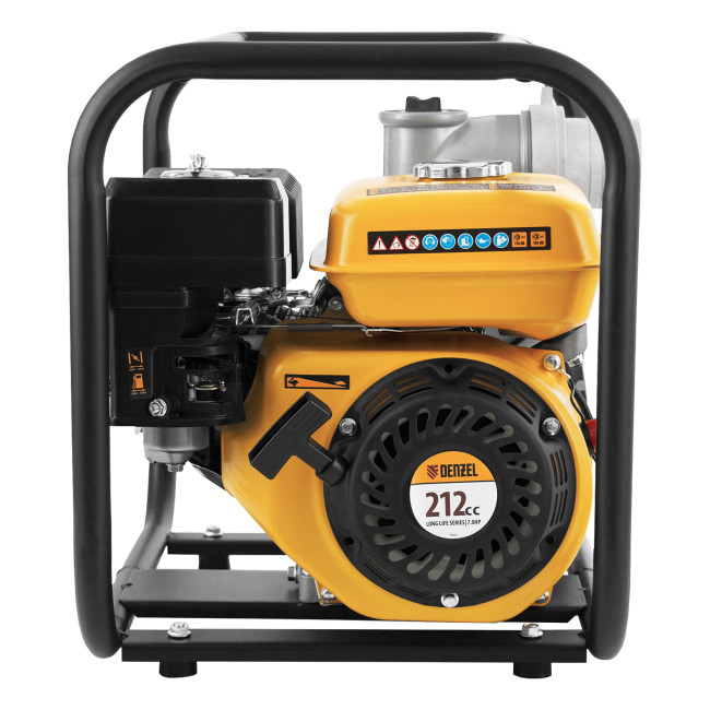 Мотопомпа бензиновая для чистой воды PX-80, 7 л.с, 3", 1000 л/мин, глубина 8 м, напор 30 м Denzel в Казани