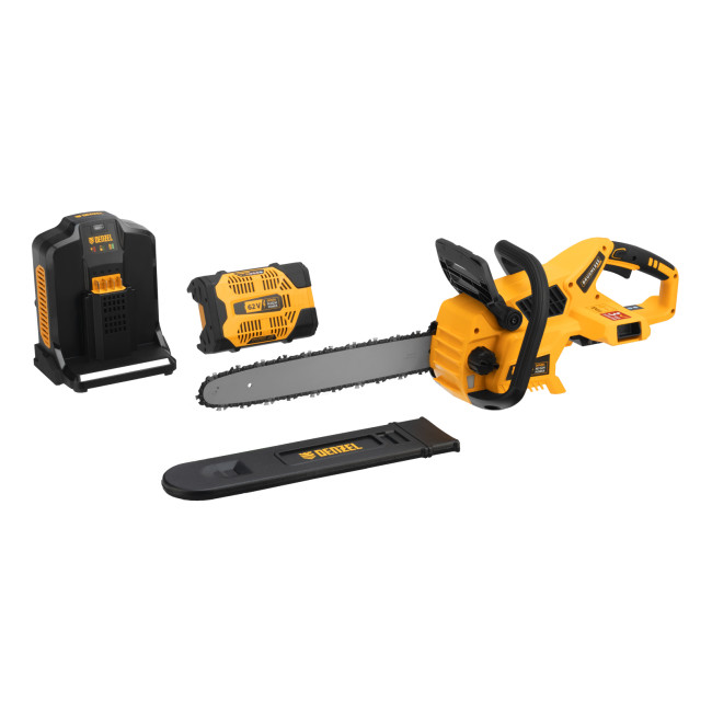 Пила цепная  аккумуляторная  бесщет., RCS 400-62, 400 мм, Li-ion, 62В Denzel в Казани