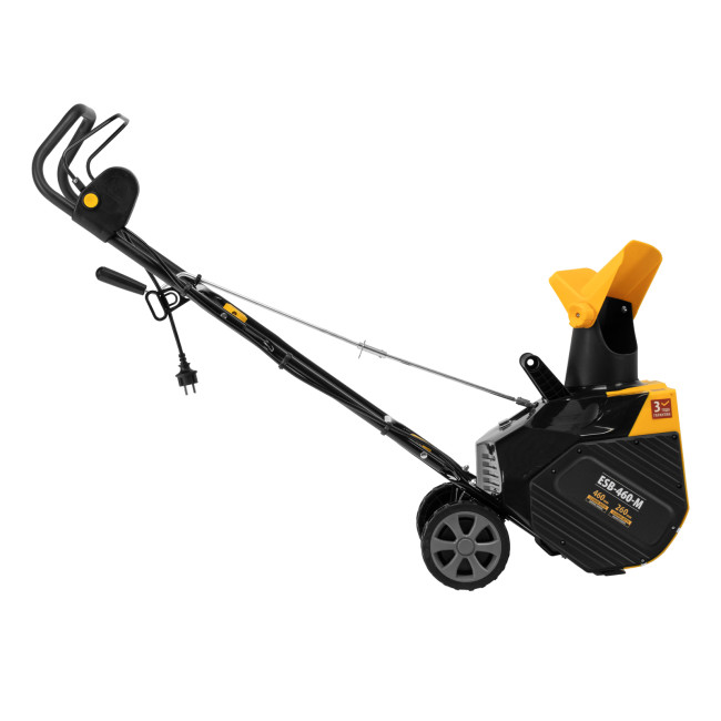 Электрическая снегоуборочная машина ESB-460-M, 1.8 кВт, металлический шнек, LED фара Denzel в Казани